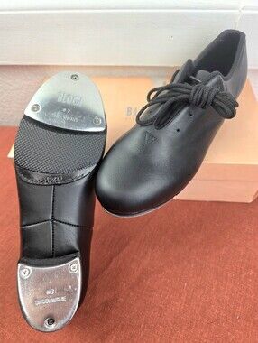 Bloch Tap Flex Dance Shoes Women's Size 5.5 Narrow Split Leather Soles For Flex